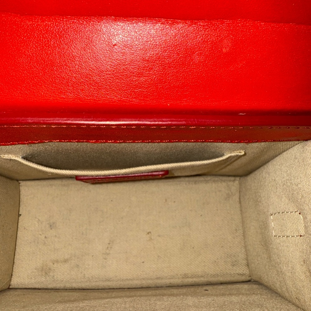 Jacquemus Red Mini Bag with Top Handle - Picture 6 of 6